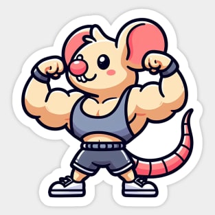 Gym Rat Sticker